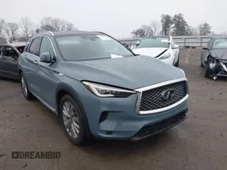 ✅ 2023 Infiniti QX50 Luxe • VIN: 3PCAJ5BB4PF123339 • Lot: 41530977. Listed on IAAI with 12,535 mi. Free auction sales archive from the USA and detailed vehicle history report at DreamBid. Image 1.