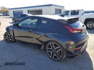 2022 Hyundai Veloster z VIN KMHT36AHXNU014687, wystawiony jako Copart lot #81523734 z przebiegiem 15 527 mil mil oraz Szkoda całkowita • Salvage title. Historia ofert i sprzedaży dostępna na DreamBid. Obrazek 2.