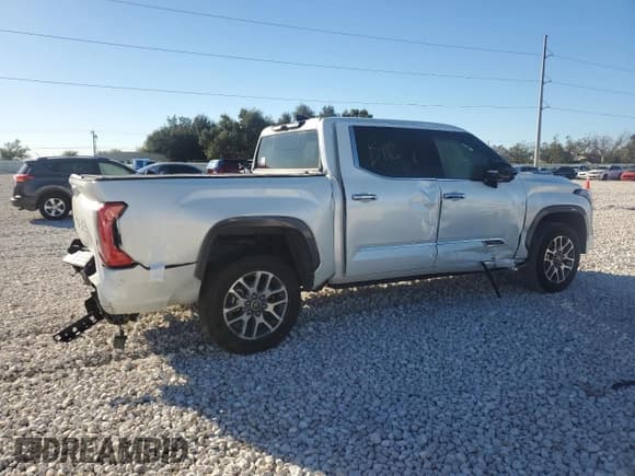 ✅ 2023 Toyota Tundra 1794 Edition • VIN: 5TFMC5DB6PX014651 • Лот: 80339014. Опубликован ранее на Copart с пробегом Не указан. Бесплатный доступ к архиву аукционных продаж из США и подробный отчёт об истории автомобиля на DreamBid. Изображение 3.