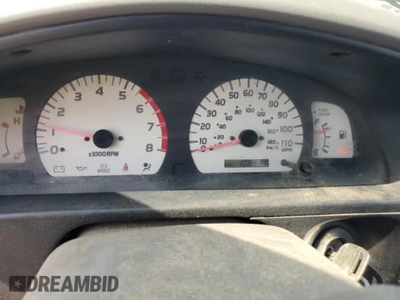 ✅ 2001 Toyota Tacoma PreRunner • VIN: 5TENM92N51Z797029 • Lot: 57406295. Listed on Copart with 108,411 mi. Free auction sales archive from the USA and detailed vehicle history report at DreamBid. Image 9.