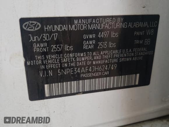 ✅ 2018 Hyundai Sonata SEL • VIN: 5NPE34AF4JH624749 • Лот: 84209865. Опубликован ранее на Copart с пробегом 93 064 миль. Бесплатный доступ к архиву аукционных продаж из США и подробный отчёт об истории автомобиля на DreamBid. Изображение 12.