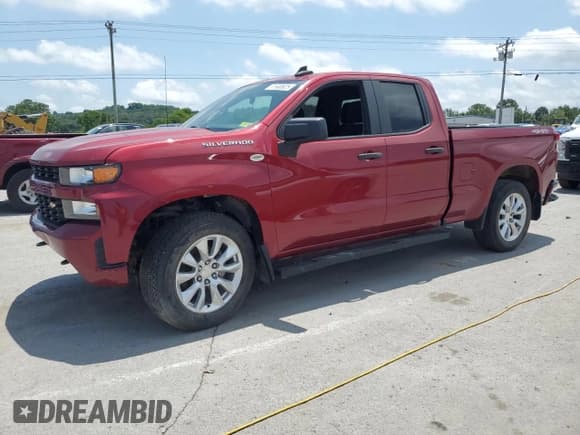 ✅ 2019 Chevrolet Silverado 1500 Custom • VIN: 1GCRYBEH1KZ405308 • Lot: 61600925. Wystawiony na Copart z przebiegiem 42 730 mil. Bezpłatny archiwum sprzedaży aukcyjnych z USA i szczegółowy raport historii pojazdu na DreamBid. Zdjęcie 1.