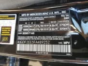 ✅ 2015 Mercedes-Benz GL 350 • VIN: 4JGDF2EE5FA489252 • Lot: 91615835. Listed on Copart with 150,377 mi. Free auction sales archive from the USA and detailed vehicle history report at DreamBid. Image 13.