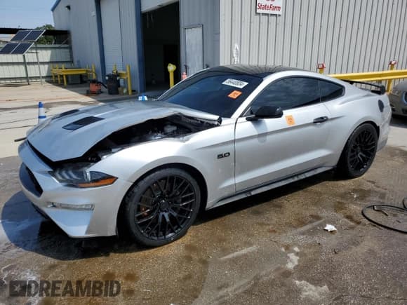✅ 2019 Ford Mustang GT • VIN: 1FA6P8CFXK5151475 • Lot: 56440834. Listed on Copart with 67,574 mi. Free auction sales archive from the USA and detailed vehicle history report at DreamBid. Image 1.