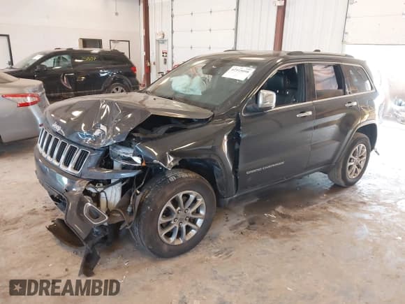 ✅ 2015 Jeep Grand Cherokee Limited • VIN: 1C4RJFBG0FC854611 • Lot: 42915098. Listed on IAAI with 144,057 mi. Free auction sales archive from the USA and detailed vehicle history report at DreamBid. Image 2.