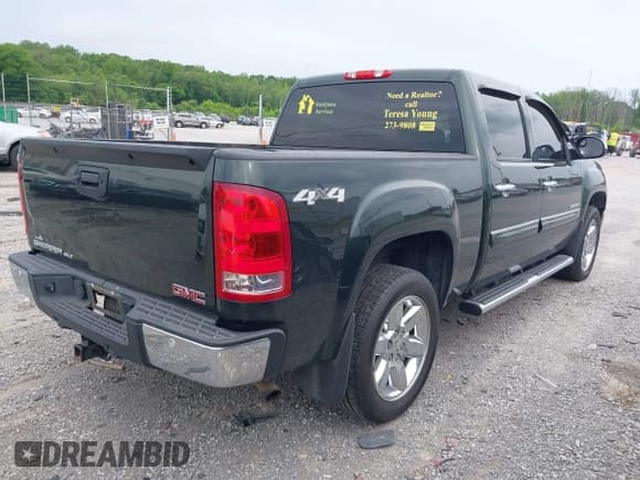 ✅ 2013 GMC Sierra 1500 SLT • VIN: 3GTP2WE71DG237972 • Lot: 42277095. Listed on IAAI with 108,665 mi. Free auction sales archive from the USA and detailed vehicle history report at DreamBid. Image 4.