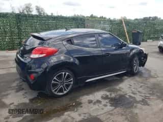 2016 Hyundai Veloster Turbo z VIN KMHTC6AEXGU255609, wystawiony jako Copart lot #53713994 z przebiegiem 92 389 mil mil oraz . Historia ofert i sprzedaży dostępna na DreamBid. Obrazek 3.