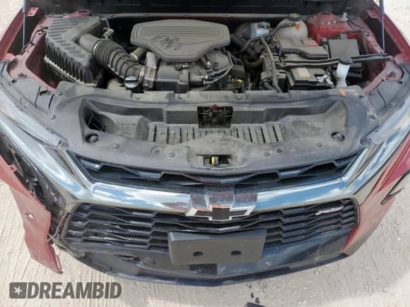 2022 Chevrolet Blazer RS z VIN 3GNKBKRSXNS148649, wystawiony jako Copart lot #81478495 z przebiegiem 29 388 mil mil oraz Szkoda całkowita • Salvage title. Historia ofert i sprzedaży dostępna na DreamBid. Obrazek 12.