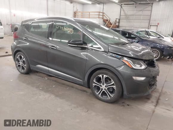 ✅ 2017 Chevrolet Bolt EV Premier • VIN: 1G1FX6S05H4191045 • Lot: 43410723. Listed on IAAI with 26,448 mi. Free auction sales archive from the USA and detailed vehicle history report at DreamBid. Image 1.