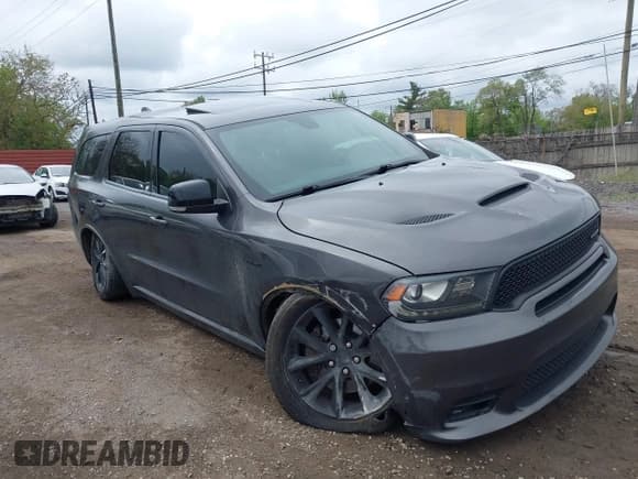 ✅ 2018 Dodge Durango R/T • VIN: 1C4SDJCT0JC372124 • Lot: 42259990. Listed on IAAI with 131,414 mi. Free auction sales archive from the USA and detailed vehicle history report at DreamBid. Image 1.