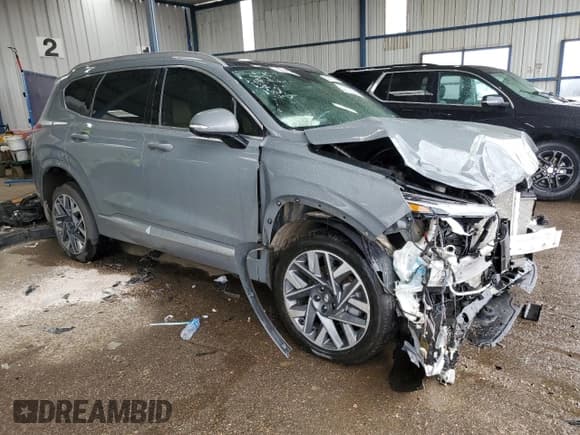 ✅ 2021 Hyundai Santa Fe Calligraphy • VIN: 5NMS5DAL7MH350502 • Лот: 81777095. Опубликован ранее на Copart с пробегом 50 038 миль. Бесплатный доступ к архиву аукционных продаж из США и подробный отчёт об истории автомобиля на DreamBid. Изображение 4.