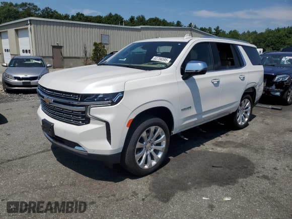 ✅ 2024 Chevrolet Tahoe Premier • VIN: 1GNSKSKT8RR294138 • Лот: 63756595. Опубликован ранее на Copart с пробегом 13 997 миль. Бесплатный доступ к архиву аукционных продаж из США и подробный отчёт об истории автомобиля на DreamBid. Изображение 1.