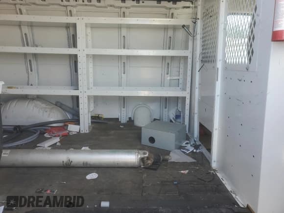 ✅ 2022 Chevrolet Express Cargo • VIN: 1GCWGAFPXN1270760 • Lot: 59408905. Listed on Copart with 37,856 mi. Free auction sales archive from the USA and detailed vehicle history report at DreamBid. Image 11.