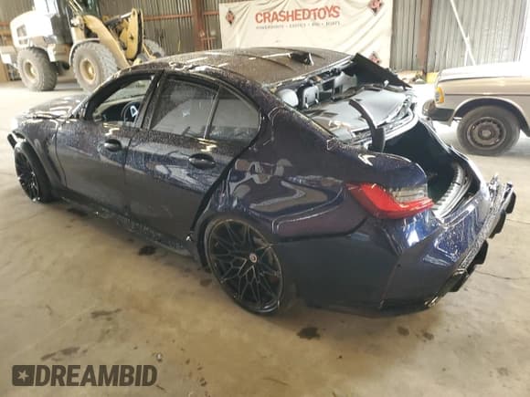 ✅ 2022 BMW M3 Competition xDrive • VIN: WBS43AY01NFN09837 • Lot: 49566754. Listed on Copart with Not provided. Free auction sales archive from the USA and detailed vehicle history report at DreamBid. Image 2.