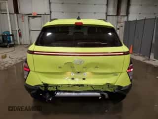 2024 Hyundai Kona SEL with VIN KM8HBCAB6RU143549, listed as a Copart auction lot 42322225 with 20,009 mi miles and Clean title. Bid and sale history available at DreamBid. Image 6.