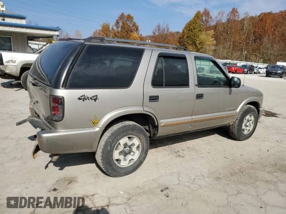 2002 Chevrolet Blazer LS z VIN 1GNDT13W42K241542, wystawiony jako Copart lot #77425714 z przebiegiem 171 055 mil mil oraz Szkoda całkowita • Salvage title. Historia ofert i sprzedaży dostępna na DreamBid. Obrazek 3.