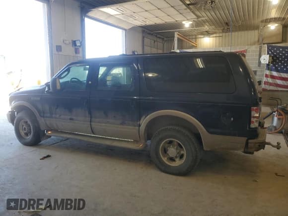 ✅ 2005 Ford Excursion Eddie Bauer • VIN: 1FMSU45P05ED40748 • Лот: 55060805. Опубликован ранее на Copart с пробегом 286 908 миль. Бесплатный доступ к архиву аукционных продаж из США и подробный отчёт об истории автомобиля на DreamBid. Изображение 2.