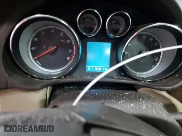 ✅ 2011 Buick Regal CXL RL3 • VIN: W04GR5EC2B1034243 • Lot: 59551025. Listed on Copart with 118,594 mi. Free auction sales archive from the USA and detailed vehicle history report at DreamBid. Image 9.