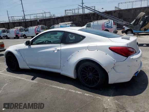 2012 Hyundai Genesis Coupe Grand Touring с VIN KMHHU6KH0CU076730, выставлен на аукционе Copart как лот 67759975 с пробегом 45 216 миль миль и Списание • Salvage title. История ставок и продаж доступна на DreamBid. Изображение 2.