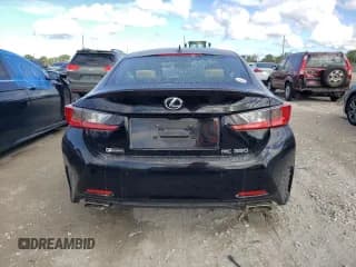 ✅ 2016 Lexus RC 350 F Sport • VIN: JTHHE5BC1G5011576 • Lot: 38588173. Wystawiony na Copart z przebiegiem 18 917 mil. Bezpłatny archiwum sprzedaży aukcyjnych z USA i szczegółowy raport historii pojazdu na DreamBid. Zdjęcie 6.
