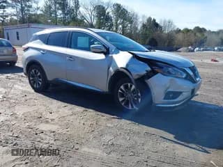 ✅ 2018 Nissan Murano Platinum • VIN: 5N1AZ2MG6JN136646 • Лот: 41421280. Опубликован ранее на IAAI с пробегом 123 667 миль. Бесплатный доступ к архиву аукционных продаж из США и подробный отчёт об истории автомобиля на DreamBid. Изображение 1.