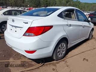 2016 Hyundai Accent SE with VIN KMHCT4AE7GU085908, listed as a IAAI auction lot 43432188 with 97,290 mi miles and . Bid and sale history available at DreamBid. Image 4.