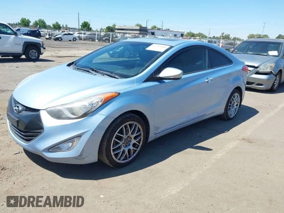 2013 Hyundai Elantra GS with VIN KMHDH6AE2DU010160, listed as a IAAI auction lot 42707050 with 183,661 mi miles and . Bid and sale history available at DreamBid. Image 2.