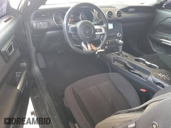 2023 Ford Mustang EcoBoost z VIN 1FA6P8TH0P5106814, wystawiony jako Copart lot #59118305 z przebiegiem 60 114 mil mil oraz Szkoda całkowita • Salvage title. Historia ofert i sprzedaży dostępna na DreamBid. Obrazek 8.