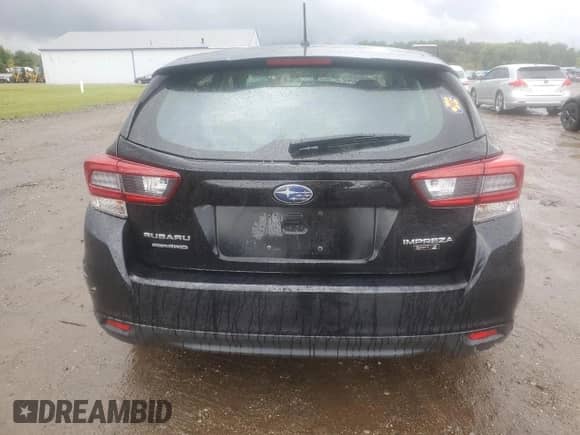 2020 Subaru Impreza with VIN 4S3GTAB61L3718575, listed as a Copart auction lot 85848735 with 10,277 mi miles and Salvage title. Bid and sale history available at DreamBid. Image 6.