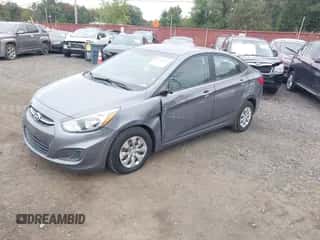 2015 Hyundai Accent GLS with VIN KMHCT4AE0FU902795, listed as a IAAI auction lot 43244191 with 169,681 mi miles and . Bid and sale history available at DreamBid. Image 2.