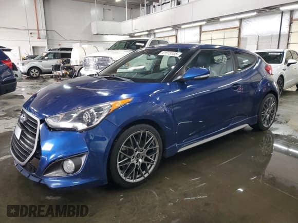 ✅ 2017 Hyundai Veloster Turbo • VIN: KMHTC6AE0HU314121 • Lot: 41515105. Wystawiony na Copart z przebiegiem 56 148 mil. Bezpłatny archiwum sprzedaży aukcyjnych z USA i szczegółowy raport historii pojazdu na DreamBid. Zdjęcie 1.