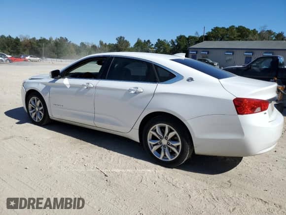 2018 Chevrolet Impala LT with VIN 1G1105S34JU140550, listed as a Copart auction lot 91087245 with 195,822 mi miles and Salvage title. Bid and sale history available at DreamBid. Image 2.
