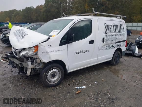 ✅ 2017 Nissan NV200 SV • VIN: 3N6CM0KN4HK711597 • Lot: 43562377. Listed on IAAI with 122,857 mi. Free auction sales archive from the USA and detailed vehicle history report at DreamBid. Image 21.