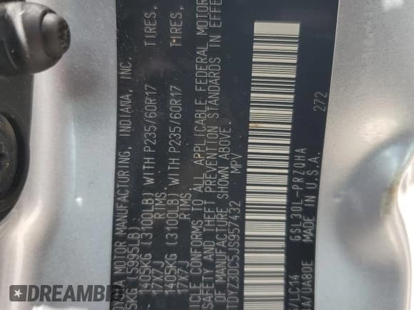 ✅ 2018 Toyota Sienna XLE Auto Access Seat • VIN: 5TDYZ3DC5JS957432 • Lot: 68093765. Wystawiony na Copart z przebiegiem 83 762 mil. Bezpłatny archiwum sprzedaży aukcyjnych z USA i szczegółowy raport historii pojazdu na DreamBid. Zdjęcie 13.