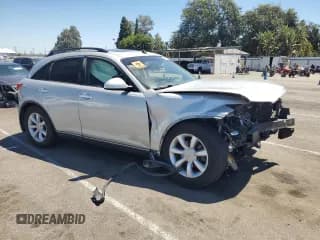 ✅ 2004 Infiniti FX • VIN: JNRAS08WX4X221643 • Лот: 67894254. Опубликован ранее на Copart с пробегом Не указан. Бесплатный доступ к архиву аукционных продаж из США и подробный отчёт об истории автомобиля на DreamBid. Изображение 4.
