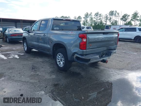 ✅ 2020 Chevrolet Silverado 1500 LT • VIN: 3GCUYDED9LG423950 • Lot: 43032146. Listed on IAAI with 66,587 mi. Free auction sales archive from the USA and detailed vehicle history report at DreamBid. Image 3.