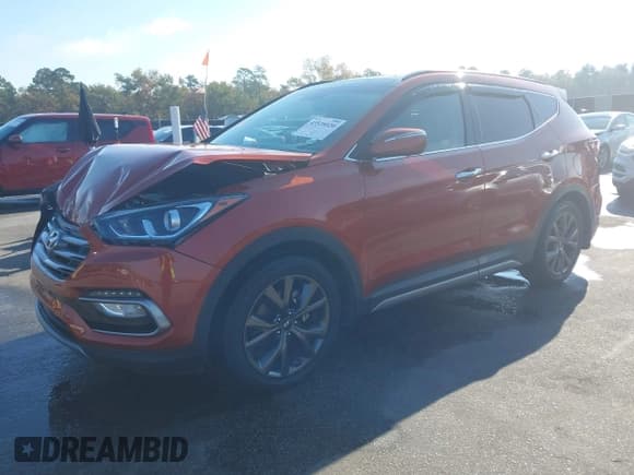 ✅ 2017 Hyundai Santa Fe Ultimate • VIN: 5XYZW4LA7HG466015 • Lot: 43528020. Listed on IAAI with 73,906 mi. Free auction sales archive from the USA and detailed vehicle history report at DreamBid. Image 18.