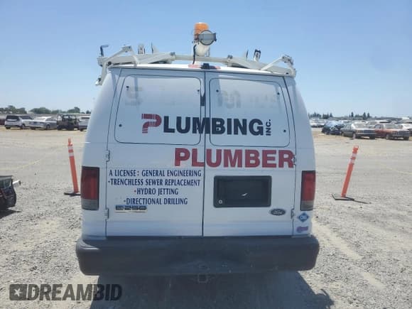 ✅ 2010 Ford Econoline Cargo Commercial • VIN: 1FTNE2EL4ADA72562 • Lot: 62917405. Listed on Copart with 82,186 mi. Free auction sales archive from the USA and detailed vehicle history report at DreamBid. Image 6.