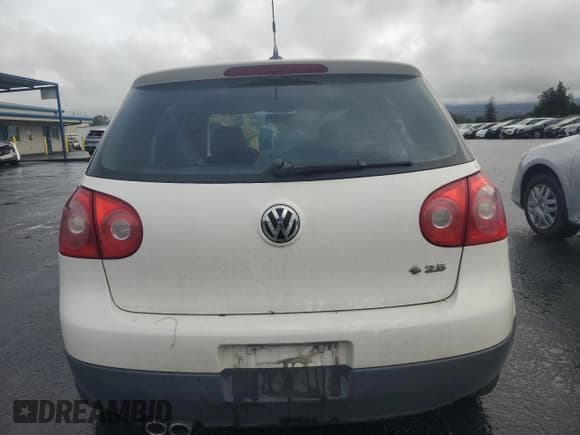 ✅ 2008 Volkswagen Rabbit S • VIN: WVWDB71KX8W281673 • Lot: 93784365. Listed on Copart with 119,333 mi. Free auction sales archive from the USA and detailed vehicle history report at DreamBid. Image 6.