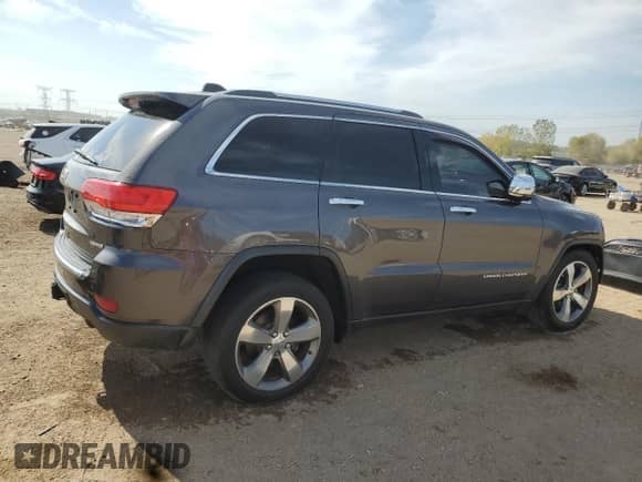 2014 Jeep Grand Cherokee Limited z VIN 1C4RJFBG1EC425802, wystawiony jako Copart lot #84869645 z przebiegiem 220 656 mil mil oraz Szkoda całkowita • Salvage title. Historia ofert i sprzedaży dostępna na DreamBid. Obrazek 3.