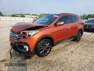 2018 Hyundai Santa Fe Ultimate z VIN 5XYZW4LA2JG506734, wystawiony jako Copart lot #60324025 z przebiegiem 85 336 mil mil oraz Szkoda całkowita • Salvage title. Historia ofert i sprzedaży dostępna na DreamBid. Obrazek 1.