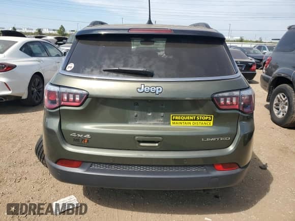 2018 Jeep Compass Limited с VIN 3C4NJDCB7JT246099, выставлен на аукционе Copart как лот 80152675 с пробегом 115 336 миль миль и Списание • Salvage title. История ставок и продаж доступна на DreamBid. Изображение 6.