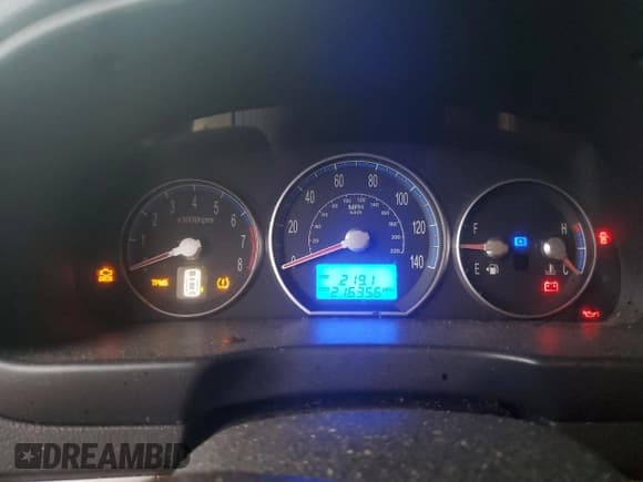 ✅ 2007 Hyundai Santa Fe GLS • VIN: 5NMSG13D87H096334 • Lot: 81005494. Listed on Copart with 216,356 mi. Free auction sales archive from the USA and detailed vehicle history report at DreamBid. Image 9.