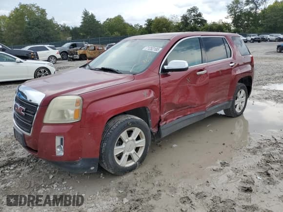 ✅ 2012 GMC Terrain SLE-1 • VIN: 2GKALMEK6C6313728 • Lot: 71252185. Listed on Copart with 145,229 mi. Free auction sales archive from the USA and detailed vehicle history report at DreamBid. Image 1.