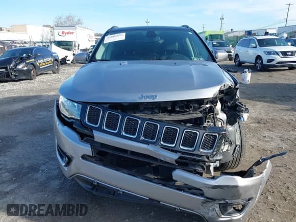 ✅ 2018 Jeep Compass Limited • VIN: 3C4NJDCB8JT478968 • Lot: 43809372. Listed on IAAI with 36,570 mi. Free auction sales archive from the USA and detailed vehicle history report at DreamBid. Image 12.