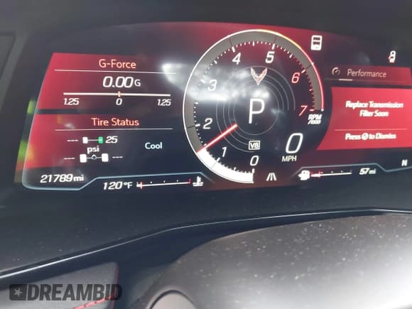 ✅ 2023 Chevrolet Corvette 2LT • VIN: 1G1YB2D46P5111406 • Lot: 41084884. Listed on IAAI with 21,789 mi. Free auction sales archive from the USA and detailed vehicle history report at DreamBid. Image 7.