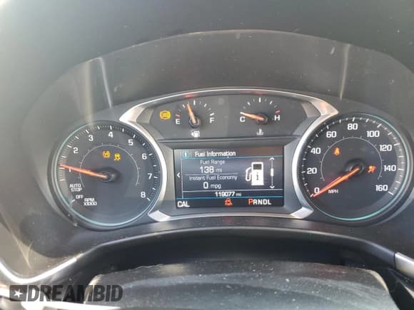 ✅ 2020 Chevrolet Equinox LT • VIN: 2GNAXJEV6L6237699 • Lot: 86644655. Listed on Copart with 119,077 mi. Free auction sales archive from the USA and detailed vehicle history report at DreamBid. Image 9.