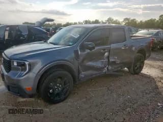 ✅ 2025 Ford Maverick Lariat • VIN: 3FTTW8S36SRA19107 • Лот: 90405805. Опубликован ранее на Copart с пробегом 10 810 миль. Бесплатный доступ к архиву аукционных продаж из США и подробный отчёт об истории автомобиля на DreamBid. Изображение 1.