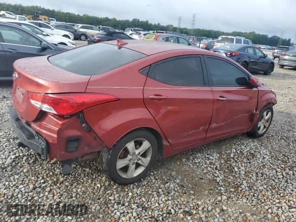 2012 Hyundai Elantra GLS with VIN KMHDH4AE0CU427828, listed as a Copart auction lot 82284695 with 190,889 mi miles and Clean title. Bid and sale history available at DreamBid. Image 3.