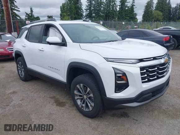 2025 Chevrolet Equinox FWD LT с VIN 3GNAXHEG8SL224392, выставлен на аукционе IAAI как лот 42429295 с пробегом 9 078 миль миль и . История ставок и продаж доступна на DreamBid. Изображение 1.